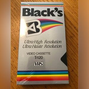 Ultra-High Resolution VHS Video Cassette - Sealed/Blank